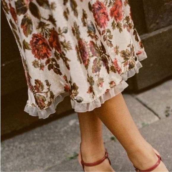 DOEN Calsi Dress Primrose Garden Floral Print - Picture 3 of 4